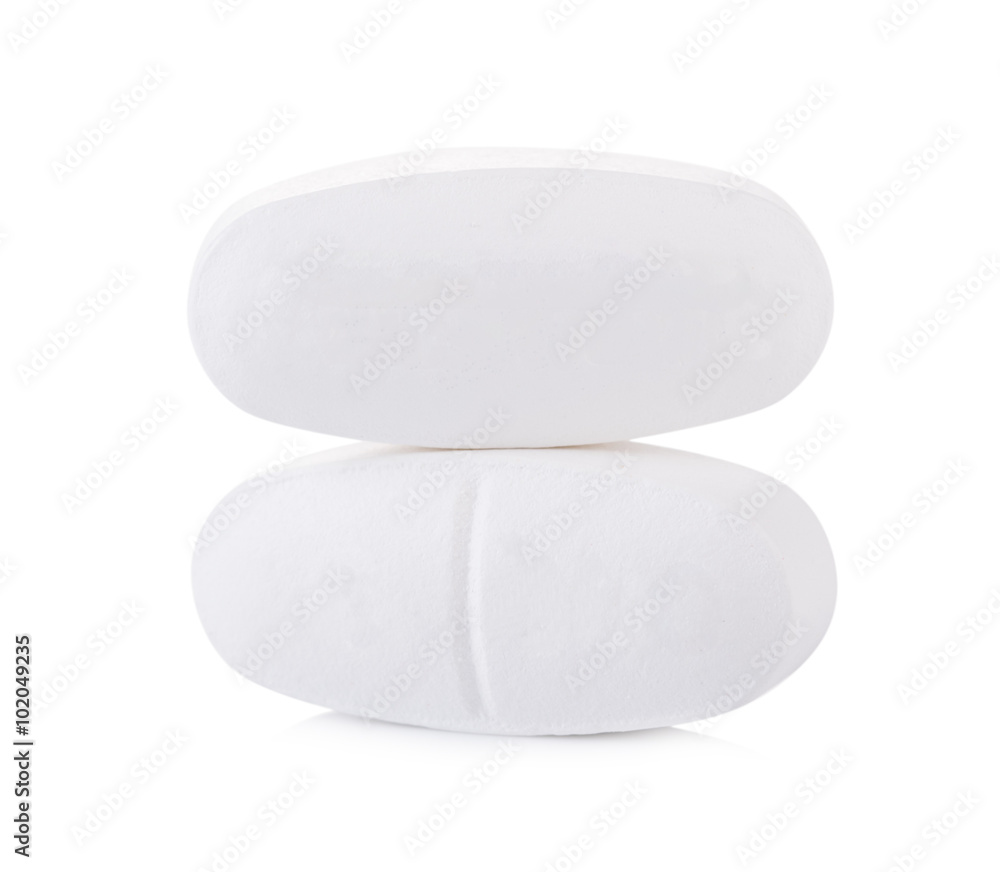pill on white background pill on white background