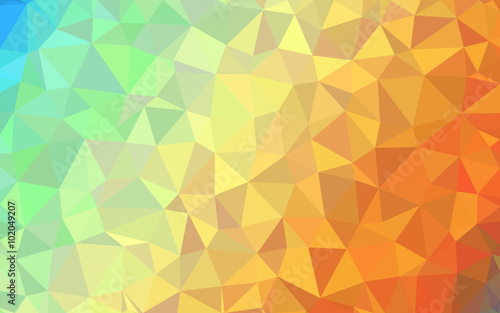 origami Simple geometric mixed colors background