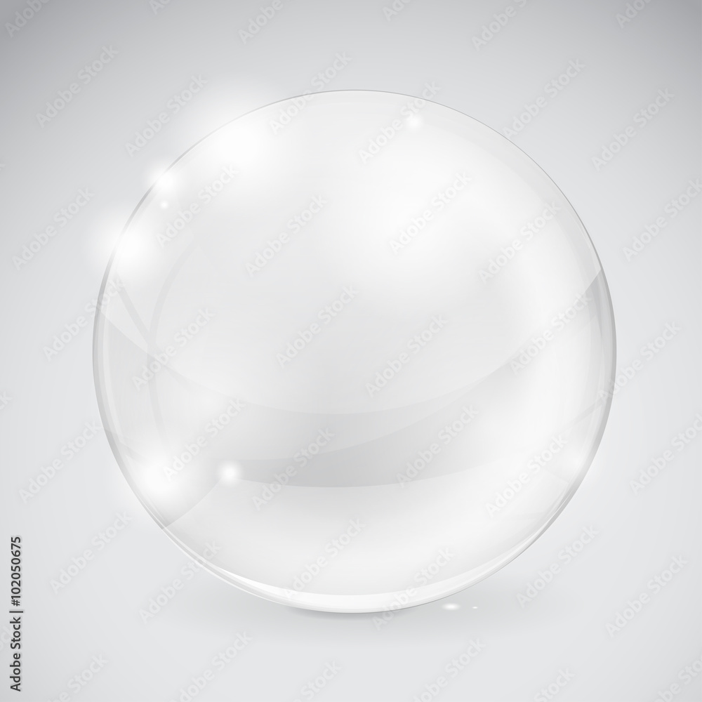 Obraz premium Glass sphere