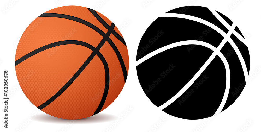 Obraz premium Basketball ball.