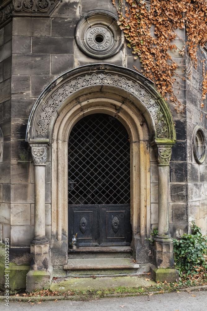 Old chapel door