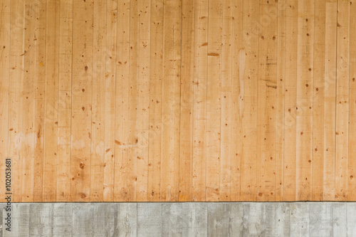 Brown wood plank wall texture background