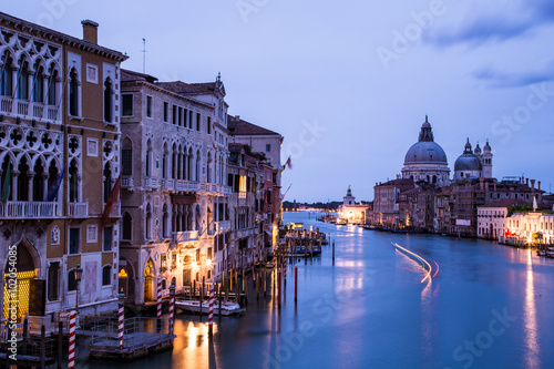 Grand Canal and Basilica Santa Maria della Salute, Venice, Italy © 2nix