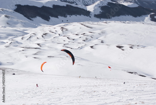 World snowkite contest Altosangro 2016