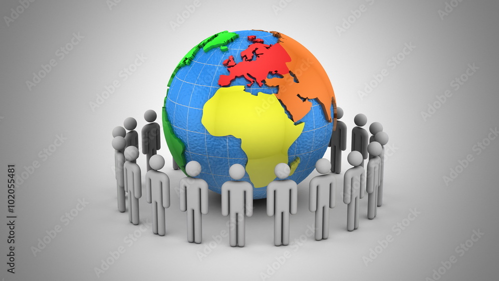 People Form A Circle Around The Earth
People Form A Circle Around The Earth
