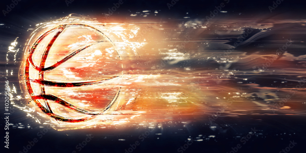 Fototapeta Latanie bascetball