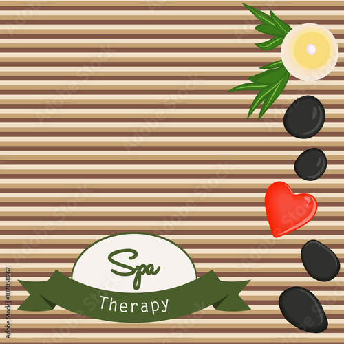 Stones and bamboo shoots