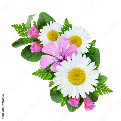 Bouquet with daisies and fi...