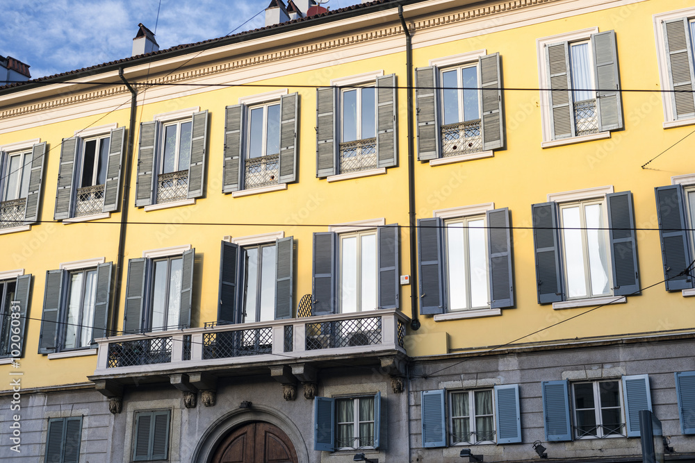 Milan: historic palace