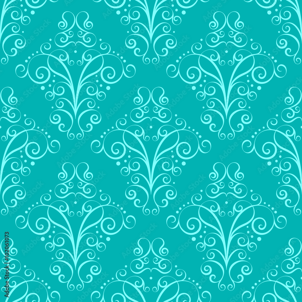 Curly seamless pattern Curly seamless pattern