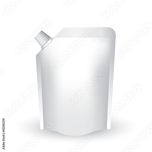 Blank Foil Packaging : Vector Illustration