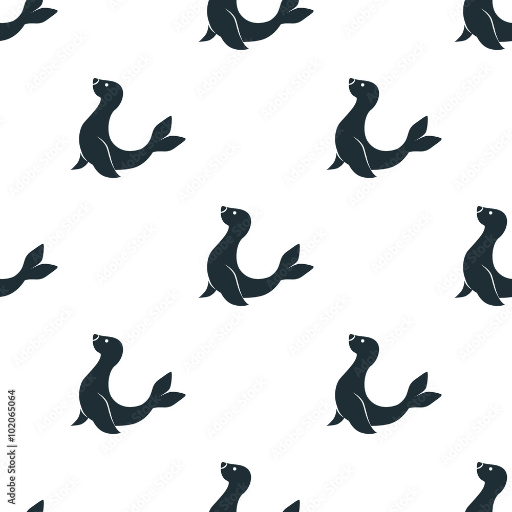 Obraz premium Circus seal icon