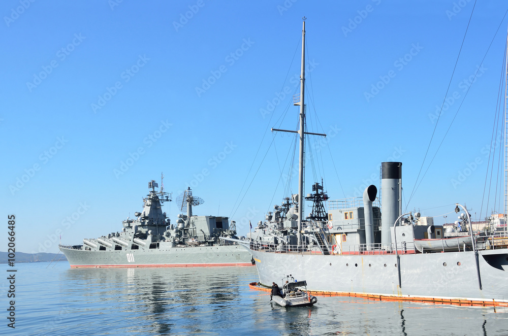 Владивосток, крейсеры Тихоокеанского флота