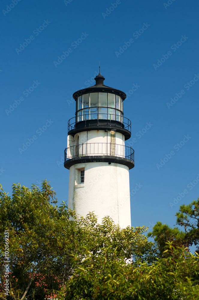 Highland Light Lighthouse in North Truro, Cape Cod, Maine, New England, USA