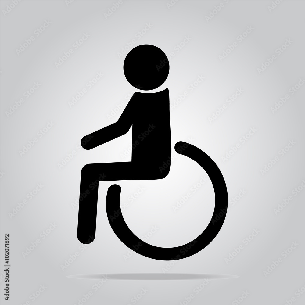 Disabled icon sign Disabled icon sign