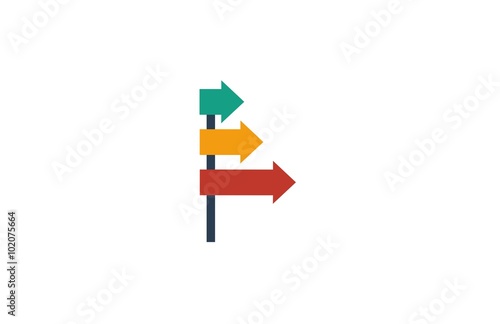 shape arrow direction logo Free Download shape arrow direction logo - GFXLoad