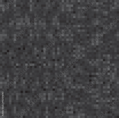 Abstract gray pixel pattern, vector illustration seamless background.