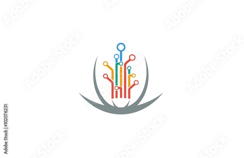 world tree technology logo