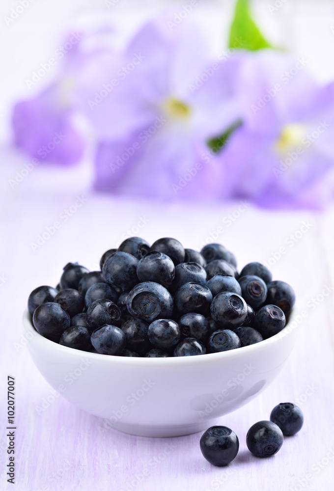 Fresh ripe blueberries Fresh ripe blueberries