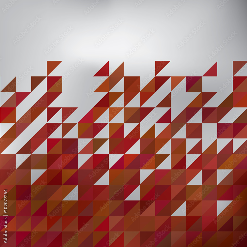 Abstract polygonal business red background Abstract polygonal business red background