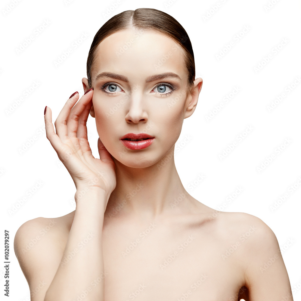 Beautiful Woman with Clean Fresh Skin Beautiful Woman with Clean Fresh Skin