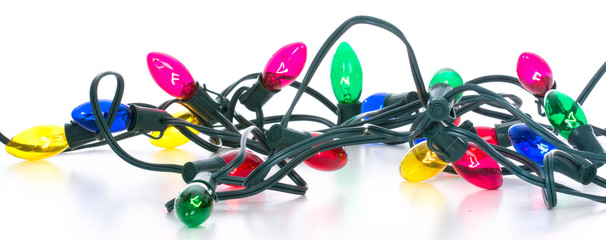 tangled christmas lights