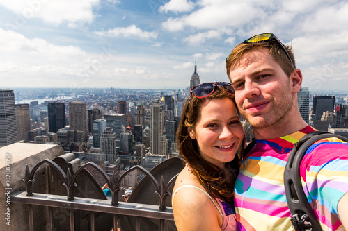 Couple in Manhattan