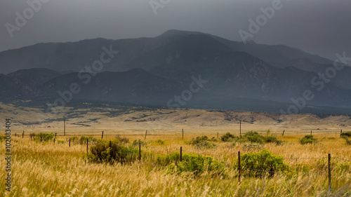 Wide open range in Alamosa County  Colorado