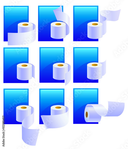 Set Variations of rolls of a paper