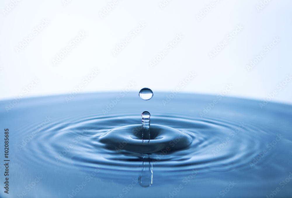 Beautiful splash of Water Drop. Freeze action Beautiful splash of Water Drop. Freeze action