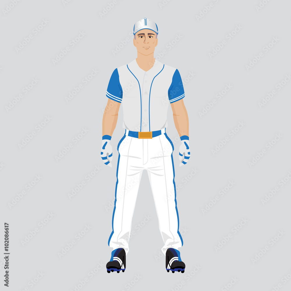 Baseball player uniform Baseball player uniform