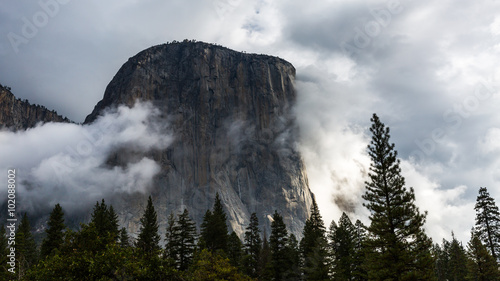 El Capitan in Yosemite National Park, California