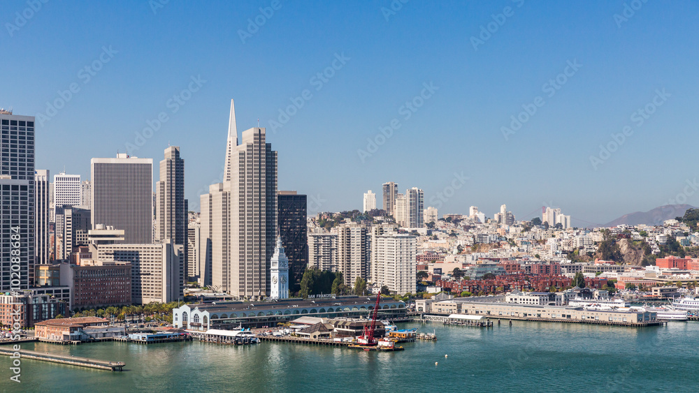 View from Treasure Island to San Francisco