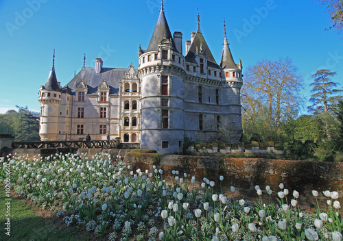 Chateau Azay-le-Rideau, France