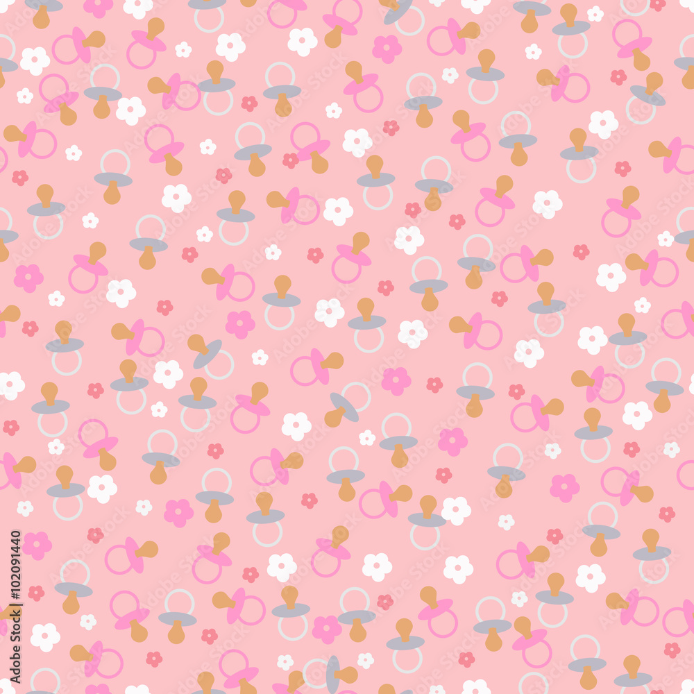 Baby seamless pattern Baby seamless pattern