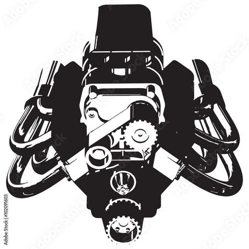 Hot Rod Engine