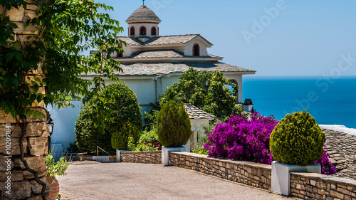 Thassos island. Greece. Monastery.
