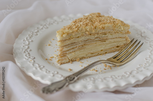 mille feuilles, milhojas, napoleon cake            photo