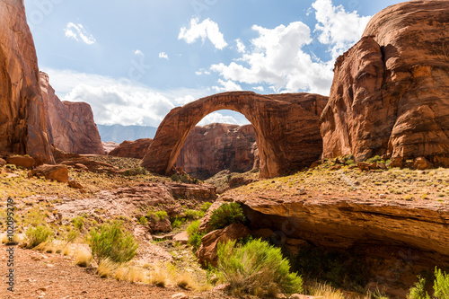 Rainbow Arch at the Lake Powell, Utah