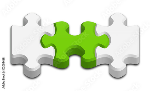 Leadership | Cohesion | Puzzle Pieces 3D