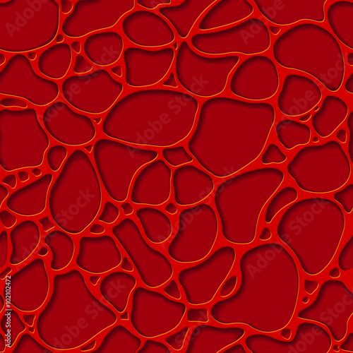 Ppattern seamless - cells, veins, spider webs, neurons or mesh