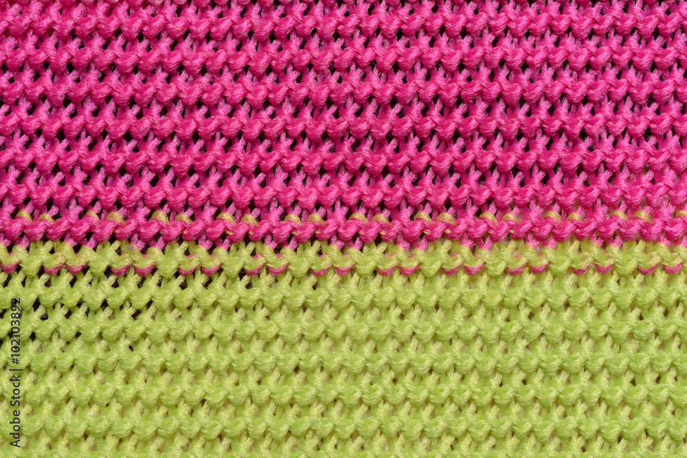 Crochet fabric pattern