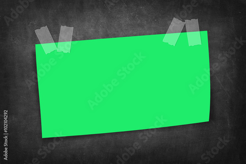 blank large green sticky no...