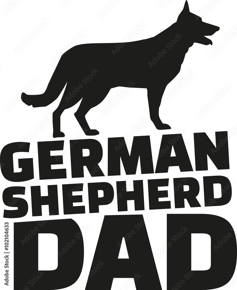 German Shepherd dad German Shepherd dad
