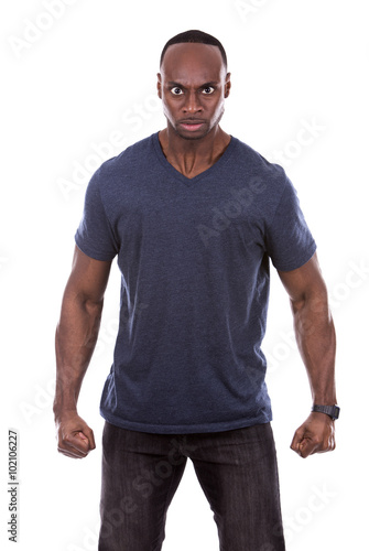 angry black man