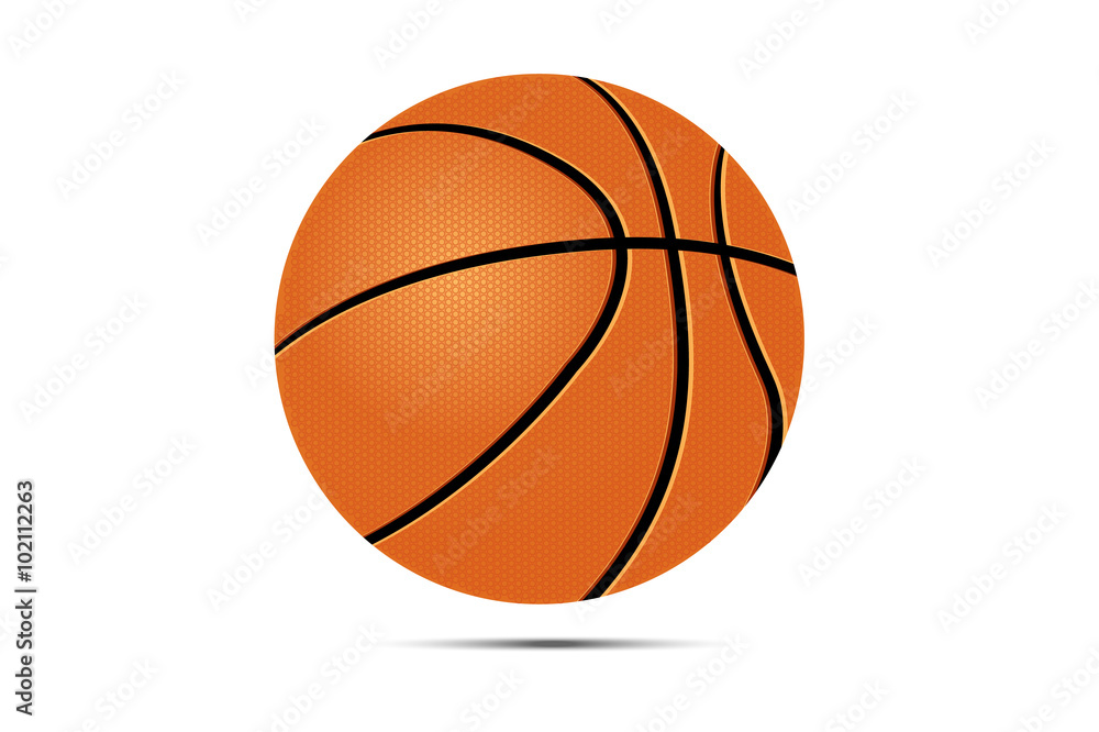 Basketball ball. vector