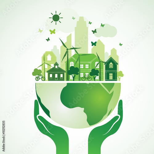 Hands earth