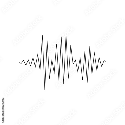 Sound or audio wave