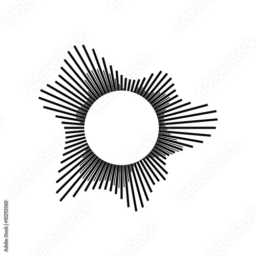 Sound or audio wave
