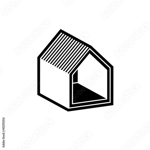 Property developer conceptual business vector icon, real estate
